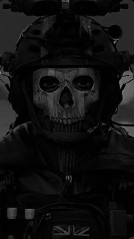 ai character: Ghost react_✞ background