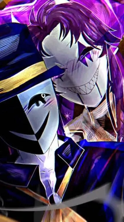 ai character: ★ticketxjester★ background