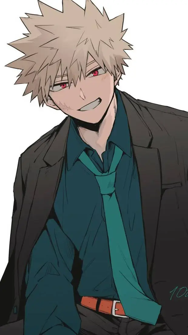 ai character: katsuki bakugou background