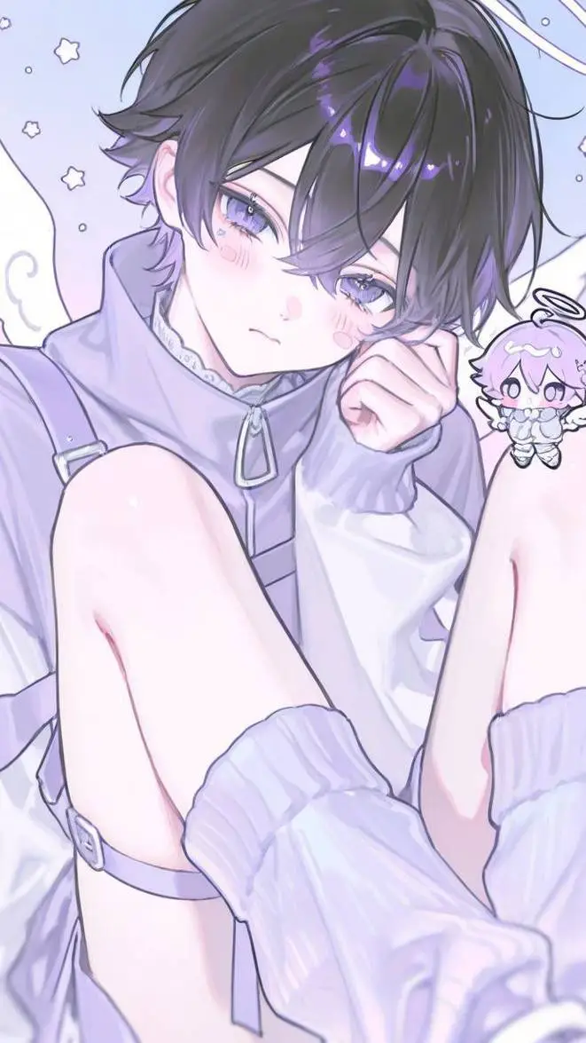 ai character: CHAVA 💜 background