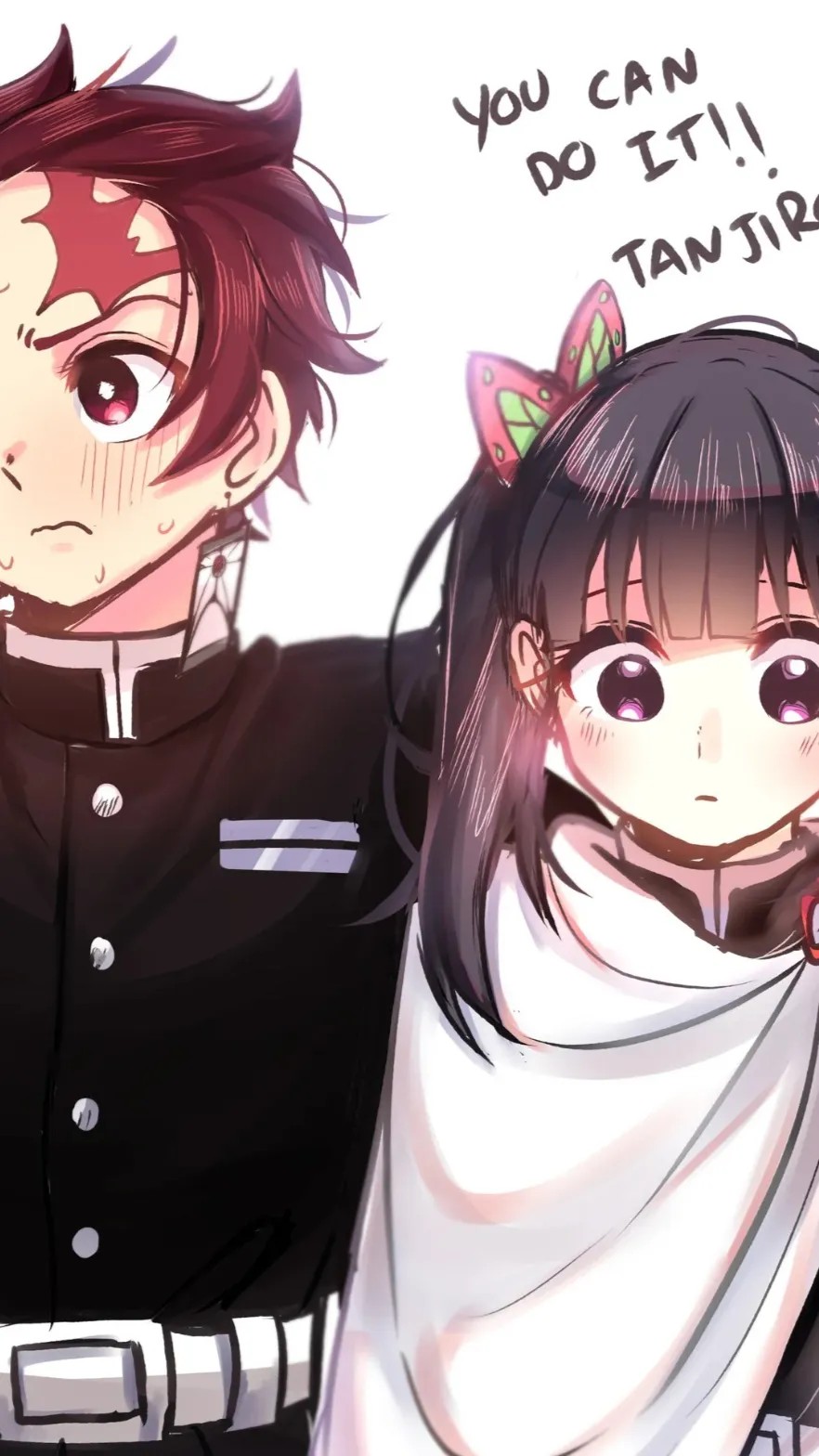 ai character: tanjiro x kanao background