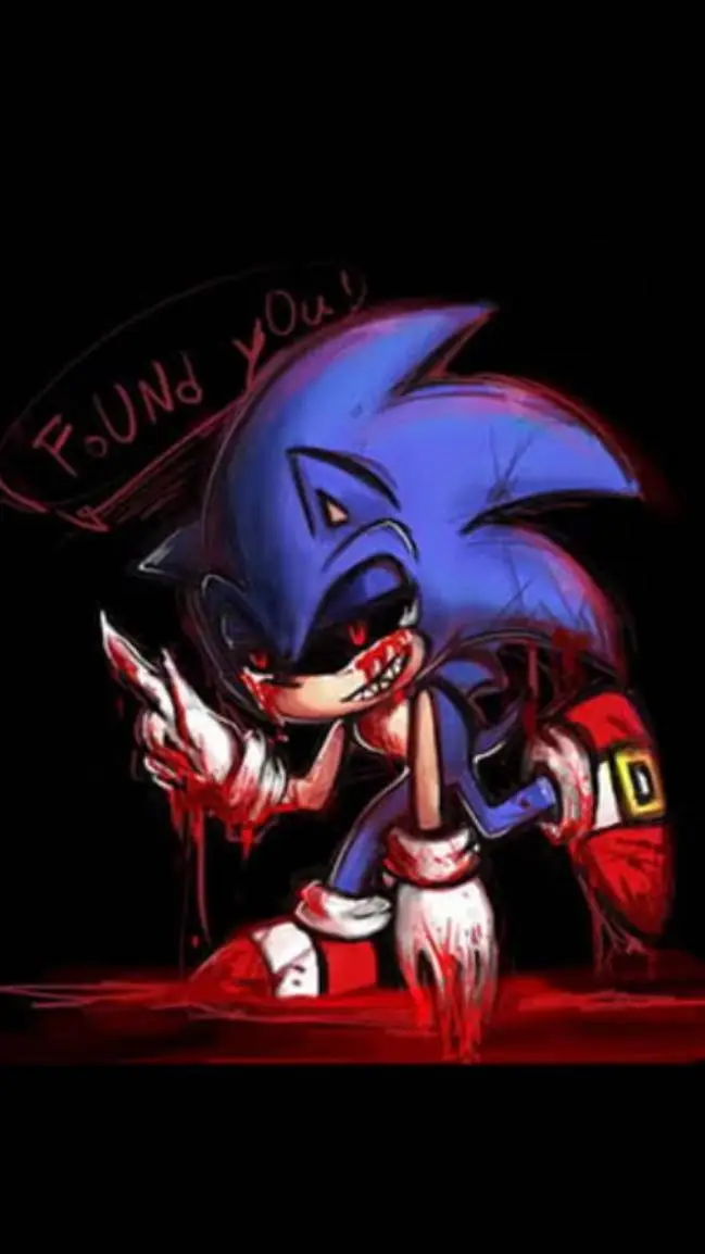 ai character: Sonic.exe (faker) background