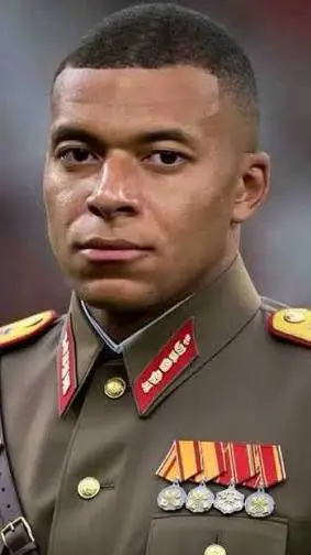 ai character: dictator mbappe  background