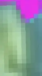 ai character: weird symbols background