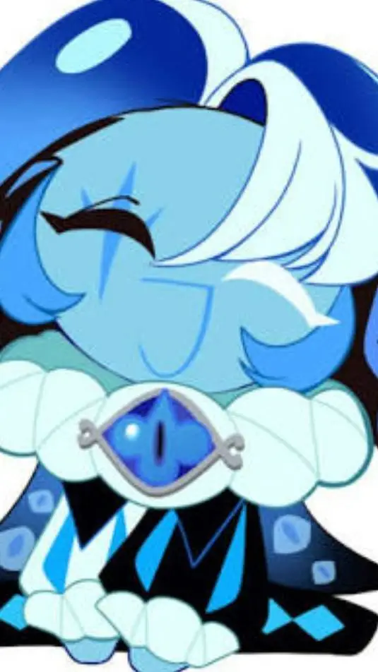 ai character: shadow milk cookie background