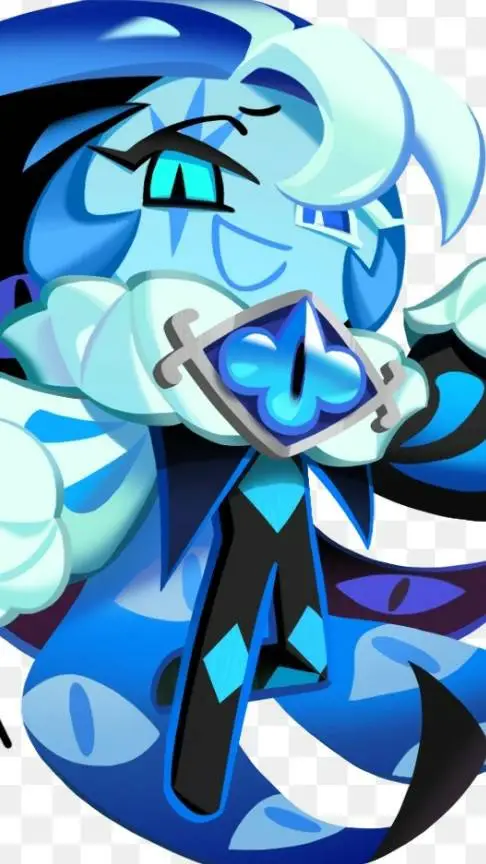 ai character: Shadow Milk Cookie background