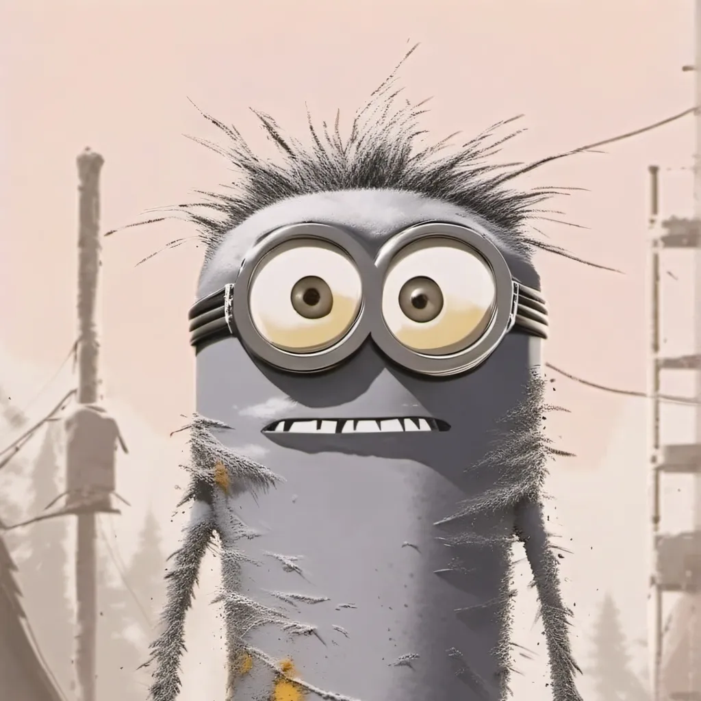chat with ai character: big Minion no eye