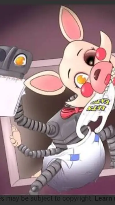 ai character: diaper mangle background