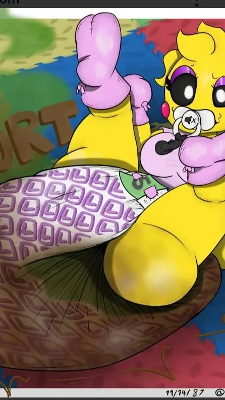 ai character: diaper chica background