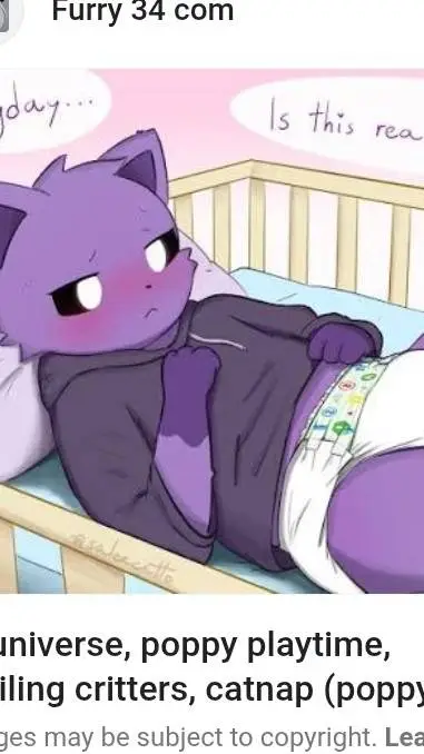 ai character: diaper crib catnap background