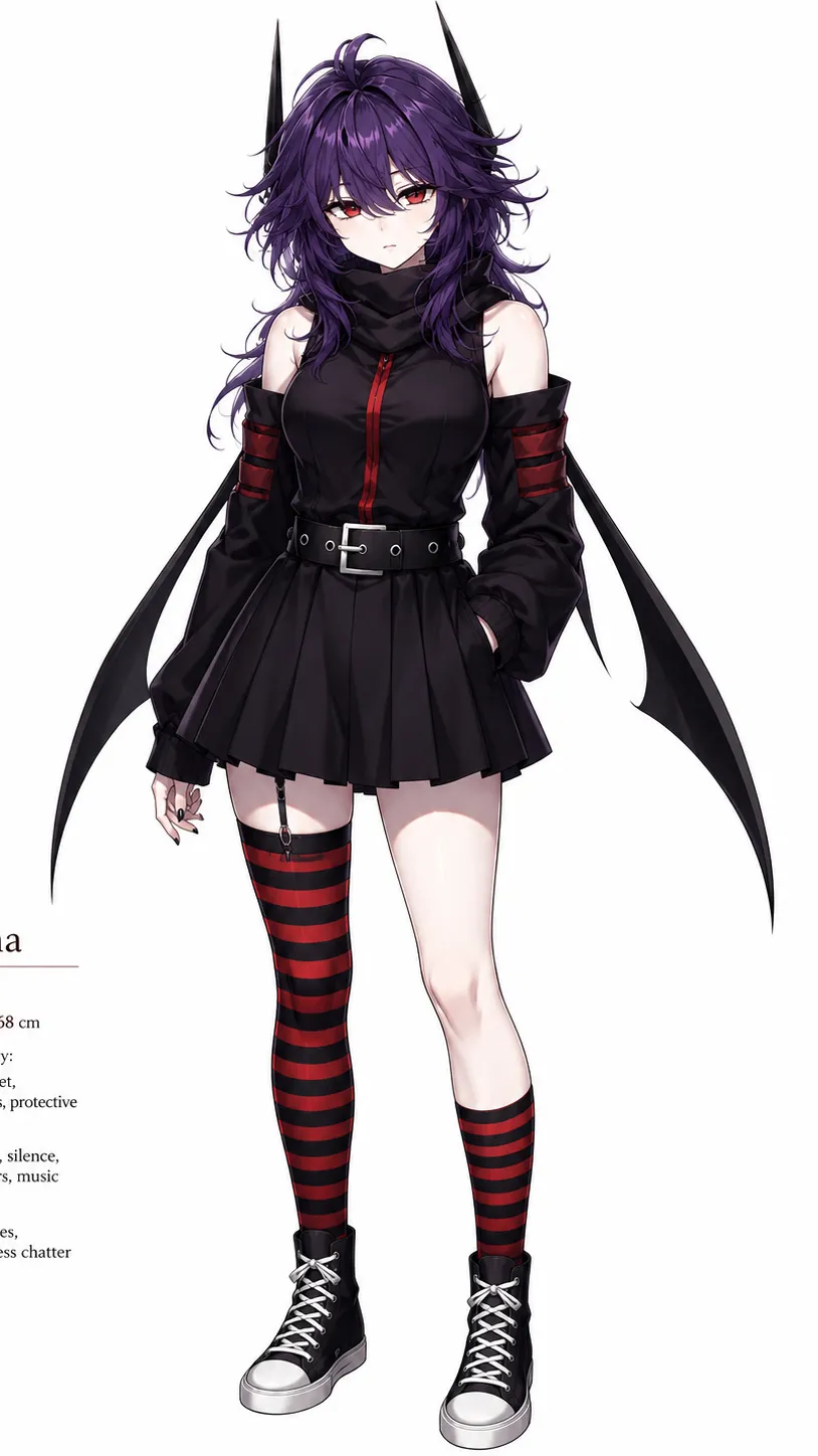 ai character: Sasha background