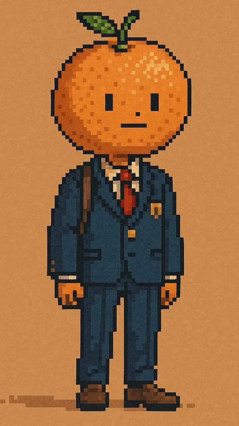 ai character: tangerino background