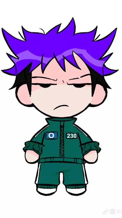 ai character: thanos chibi background