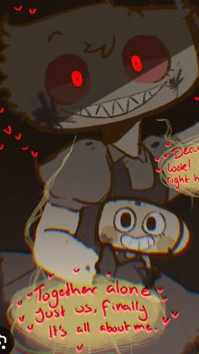 ai character: yandere shelly<3 background