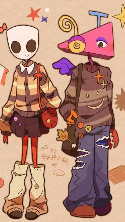 ai character: Abstradgedy angst background