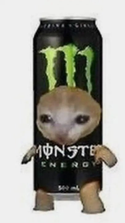 ai character: Monster ⚡cat background