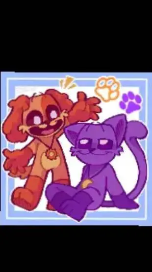 ai character: Dogday X catnap! background