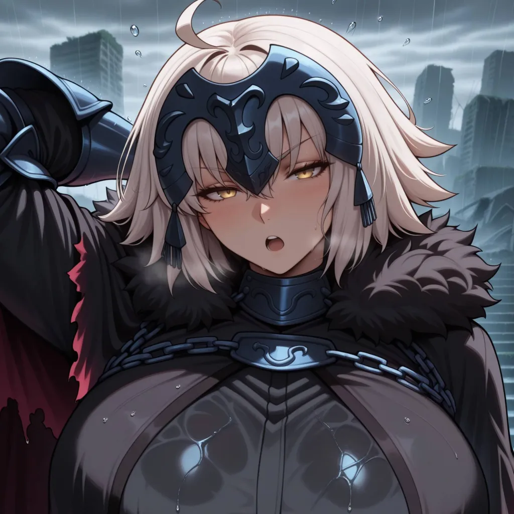 chat with ai character: Jeanne d'Arc Alter