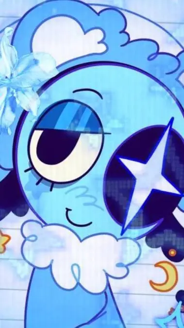 ai character: moonflower background