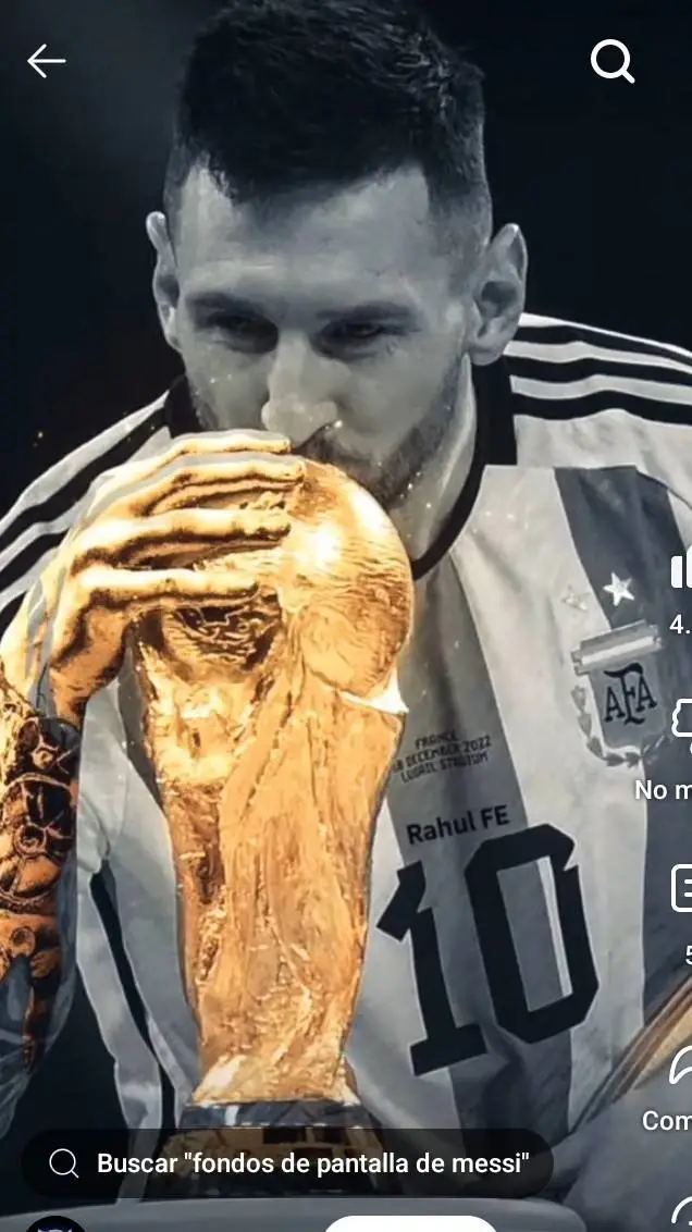 ai character: LIONEL MESSI🇦🇷🇦🇷🇦🇷 background