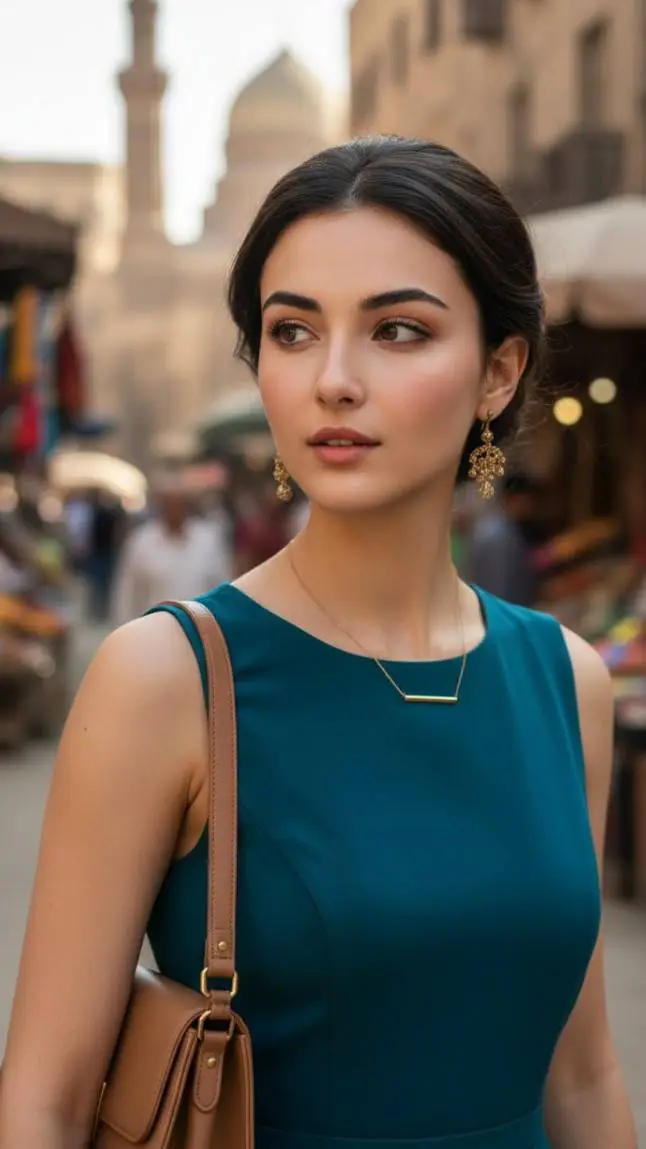 ai character: Michelle  background