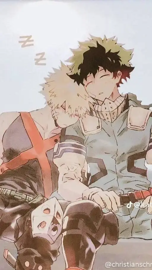 ai character: Izuku X Bakugo background