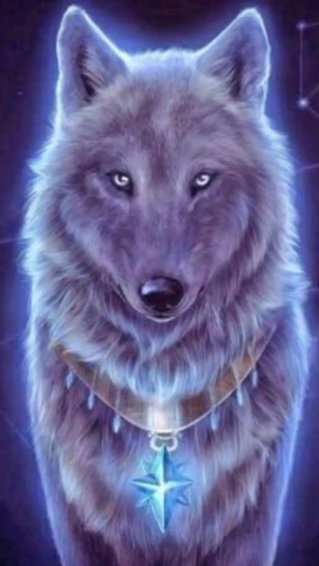 ai character: espírito lobo background