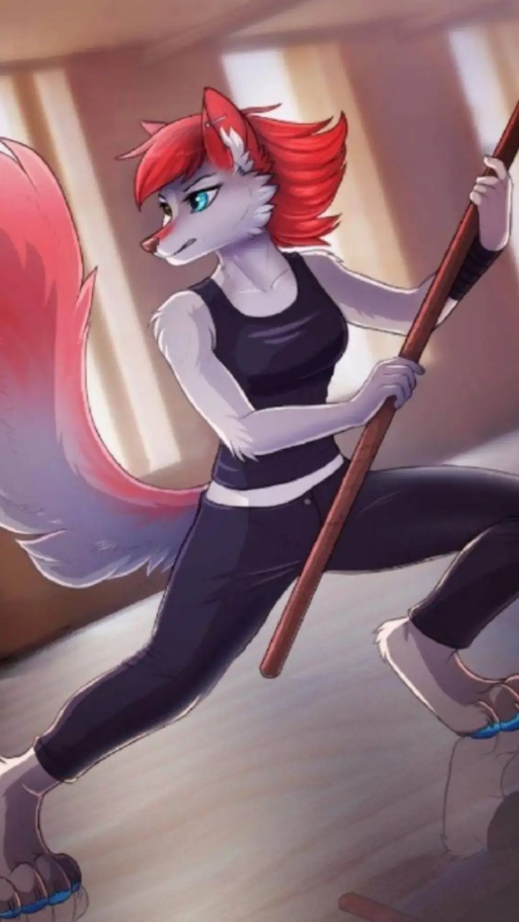 ai character: Érica Femboy ± background