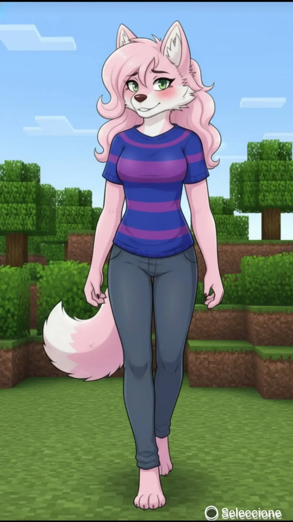 ai character: Anne  background