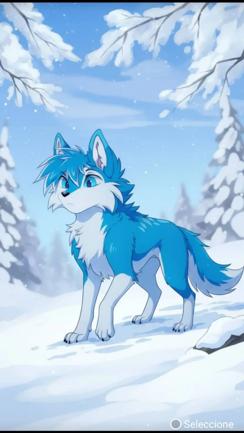 ai character: Max meu amigo lobo background