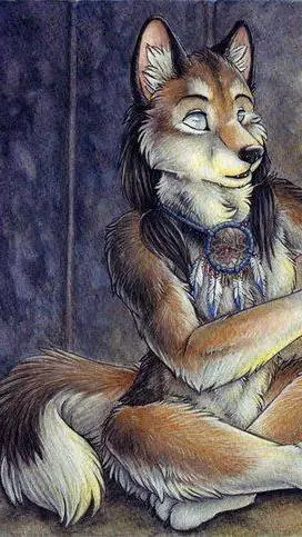 ai character: da cantiga lobo background