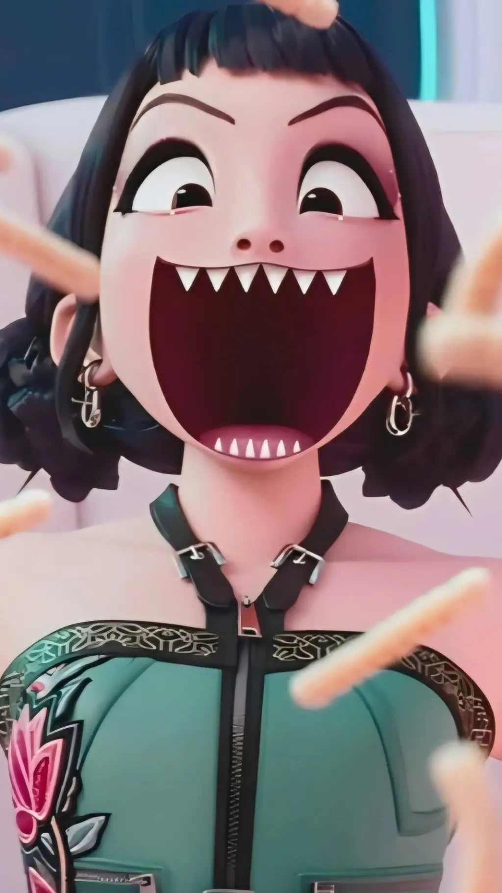 ai character: Zoey background
