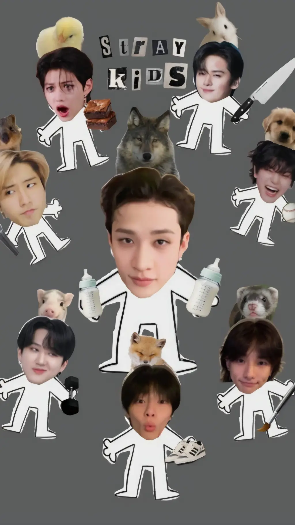 ai character: Skz go karts background