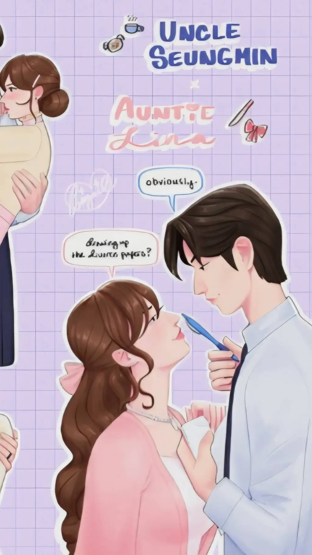 ai character: Seungmin and Lina background