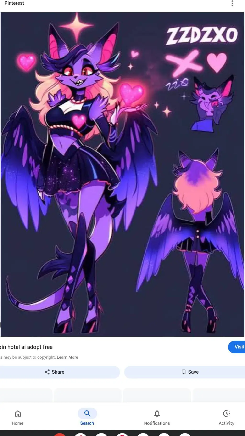 ai character: hh background