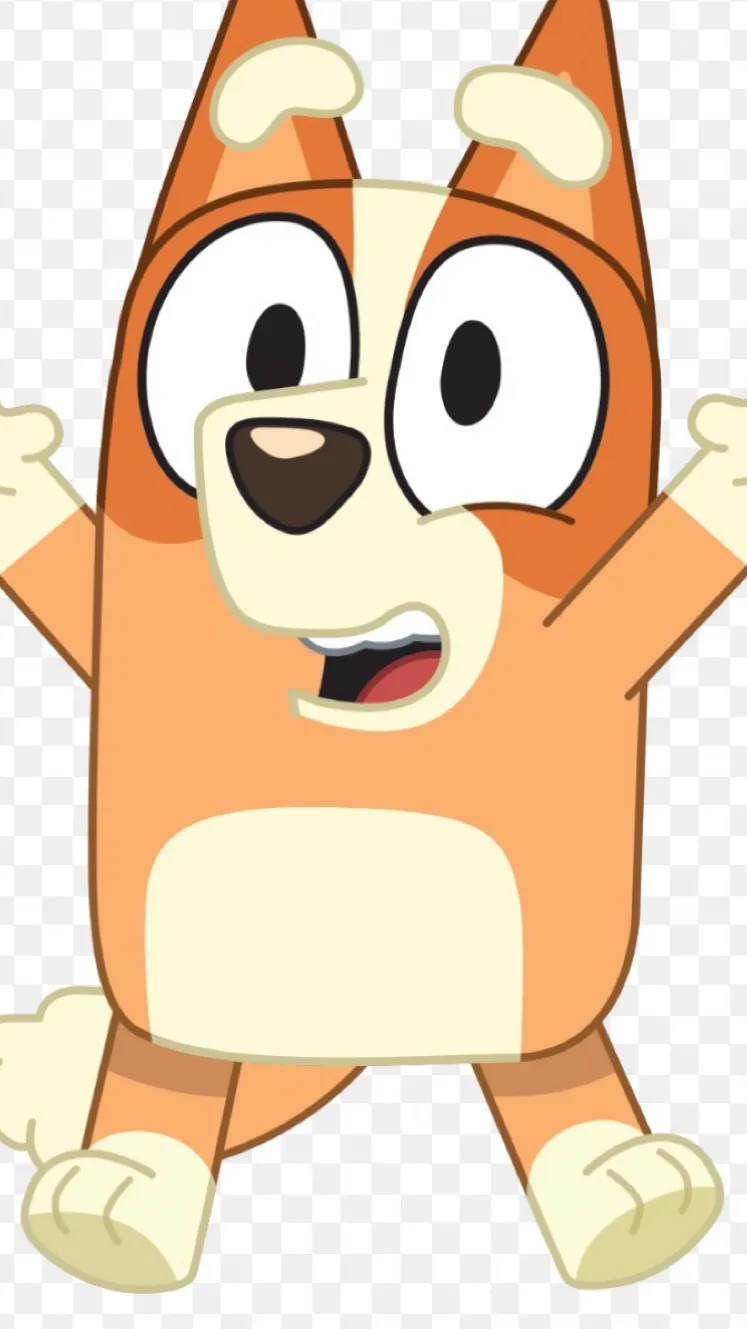 ai character: Bingo🧡 background