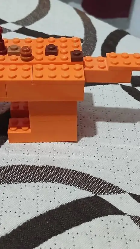 ai character: blue × green background