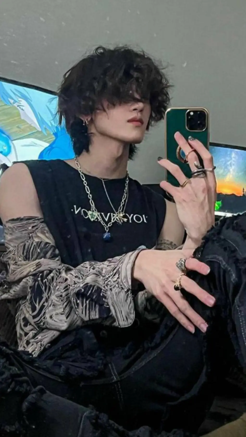 ai character: Xander  background