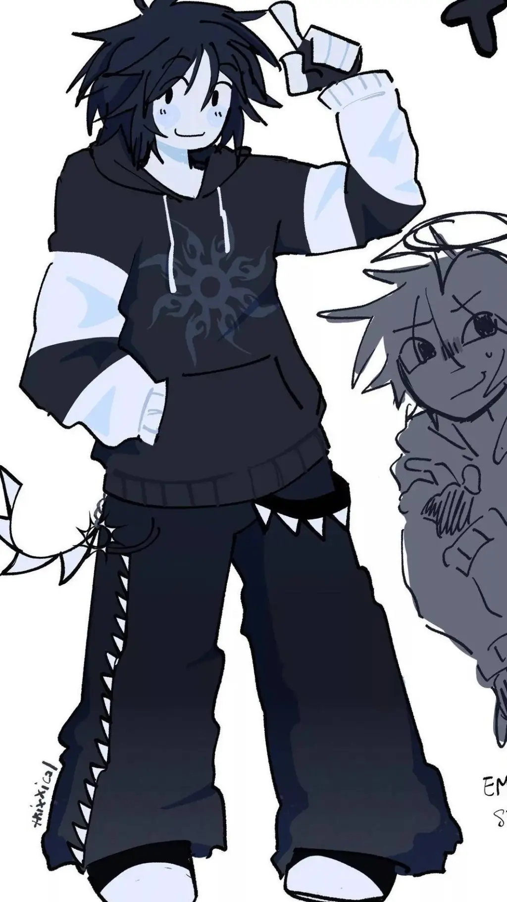 ai character: two time YEAH background