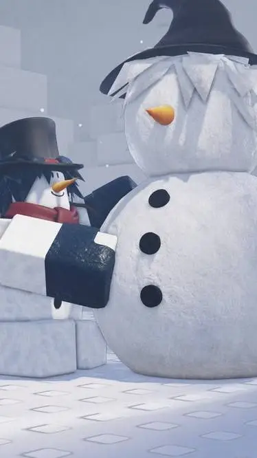 ai character: Forsaken in snow  background