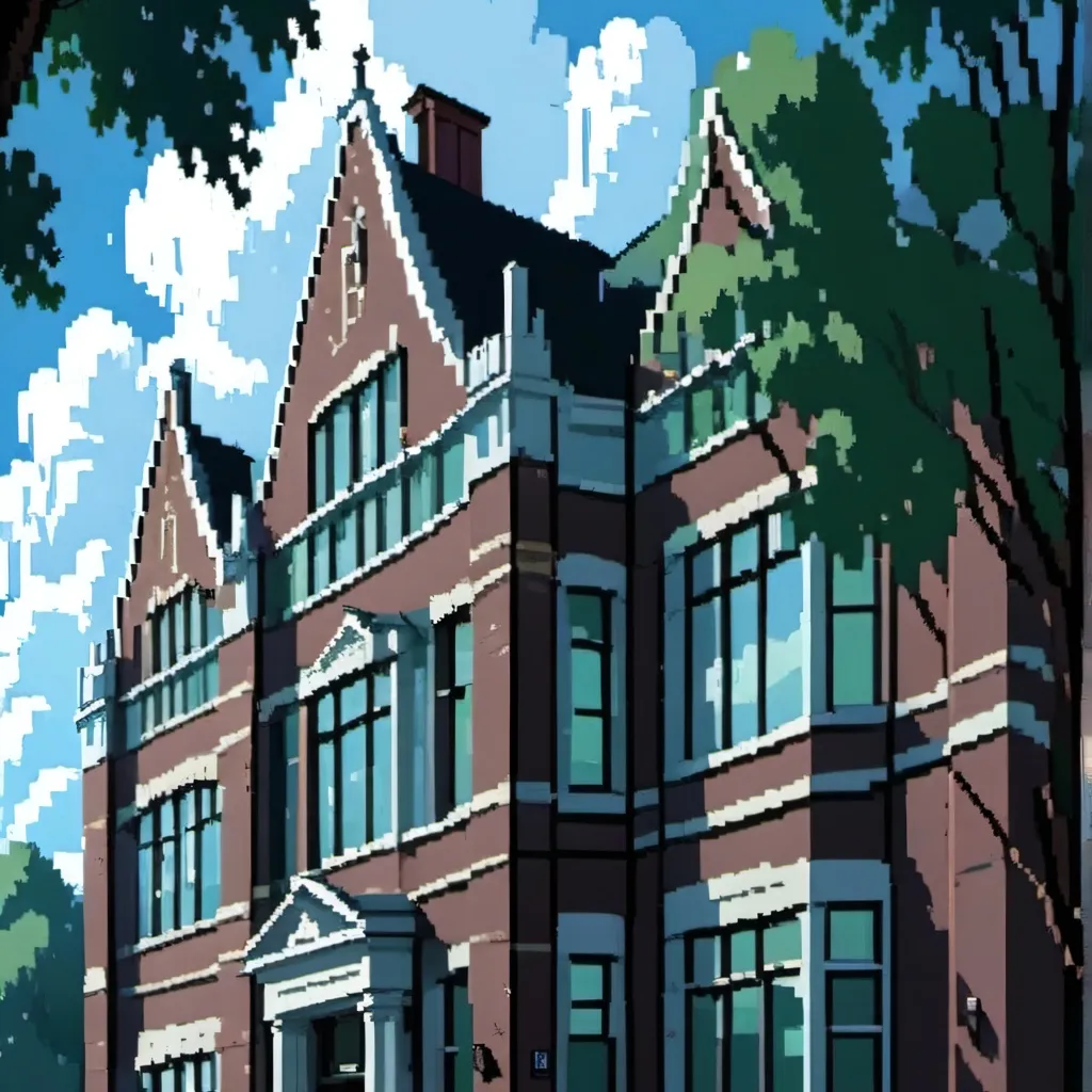 chat with ai character: my school
