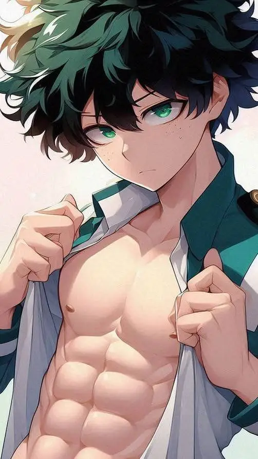 ai character: Deku background