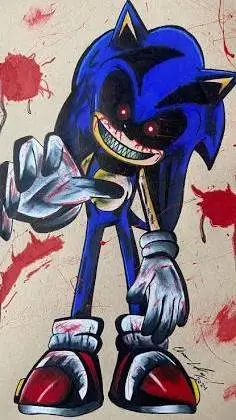 ai character: sonic exe background