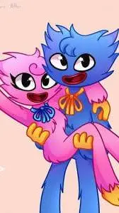 ai character: Huggy and Kissy background