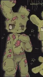 ai character: Spring trap!!!!!!! background