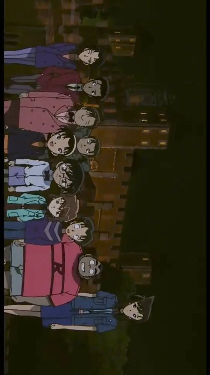 ai character: Detective Conan  background