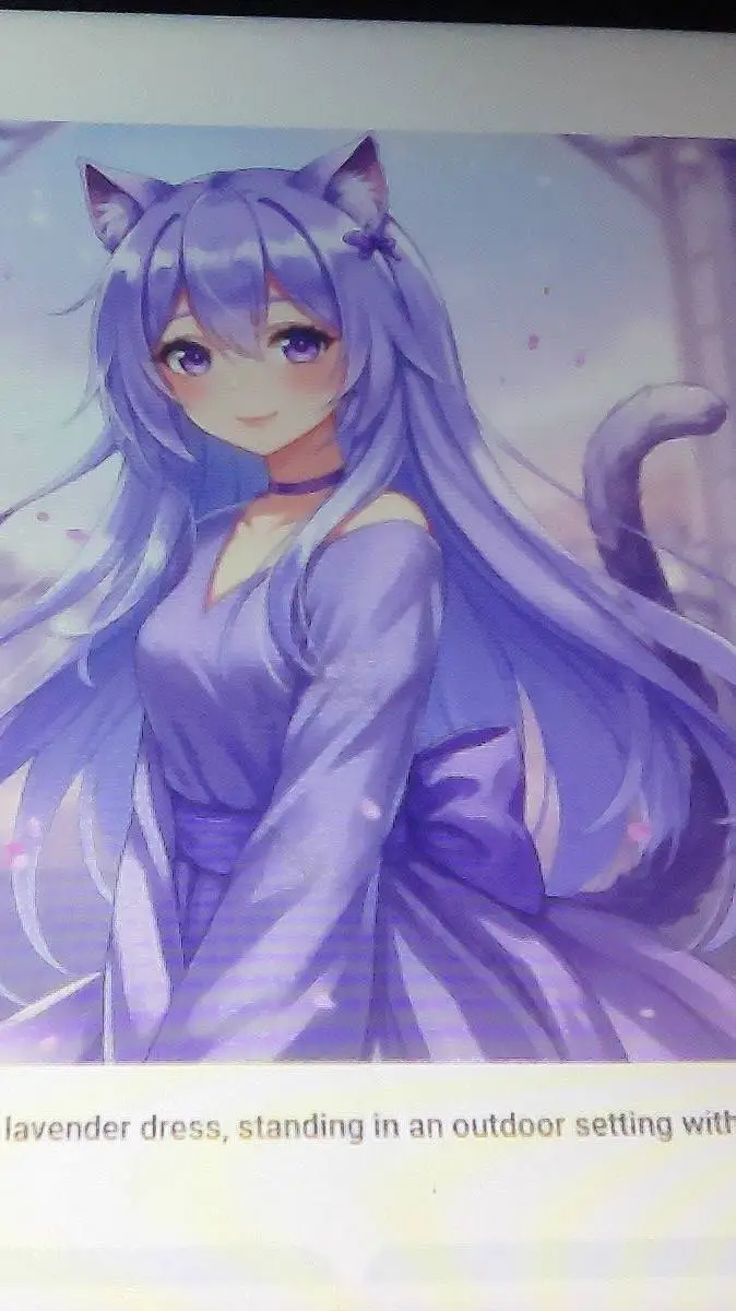 ai character: kittynap  background