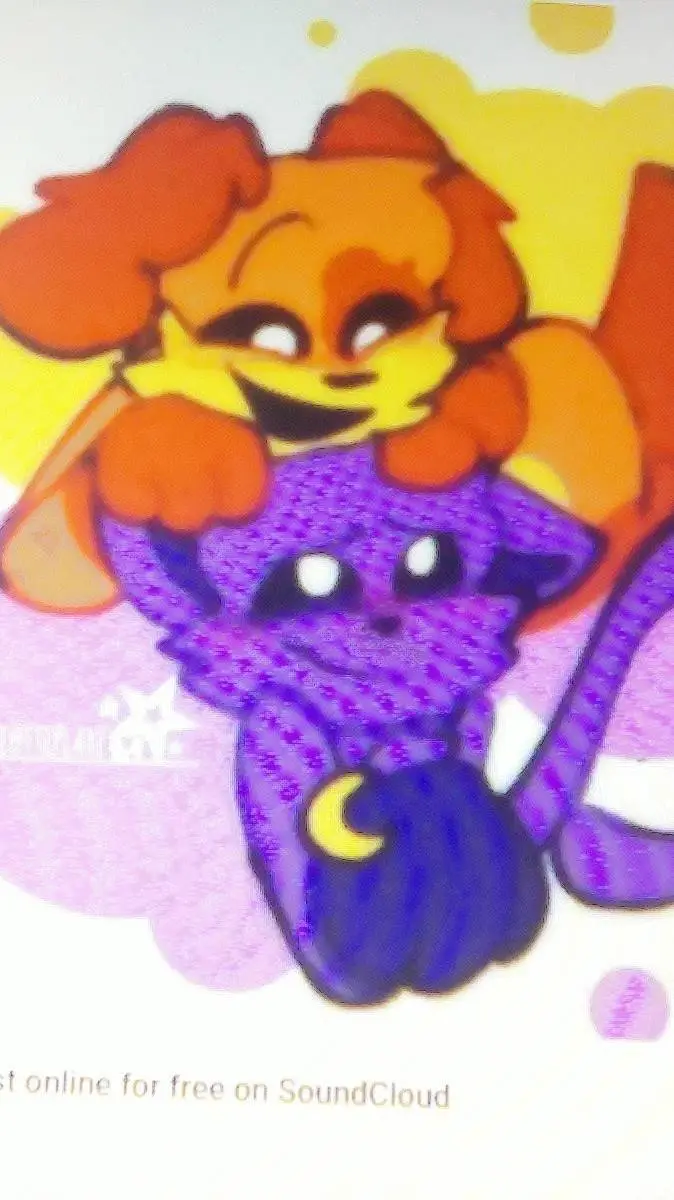 ai character: catnap and dogday  background