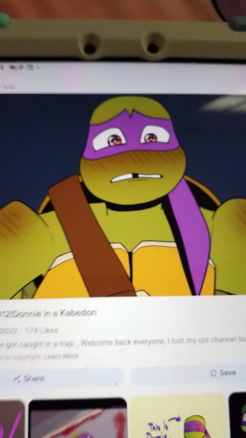 ai character: 2012donniexkitty background