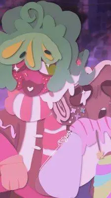 ai character: Sprout and cosmo background